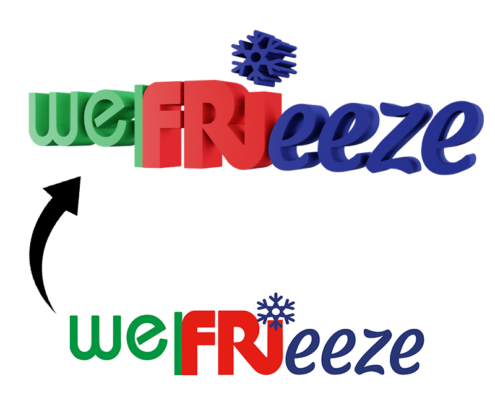 3D-Logo welFRIeeze