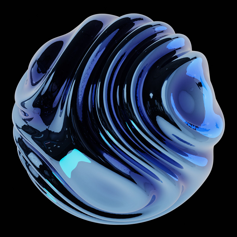 3d sphere visualisation - abstrakt